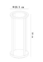 Ландшафтный светильник Arte Lamp HASSALEH A3370PA-1BK — изображение 3