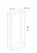 Ландшафтный светильник Arte Lamp HASSALEH A3374PA-1BK — изображение 3