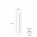 Ландшафтный светильник Arte Lamp NEW YORK A1645PA-1BK — изображение 4