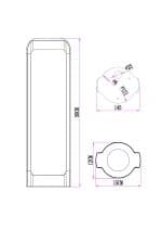 Ландшафтный светильник Arte Lamp SUHAIL A1646PA-1BK — изображение 3