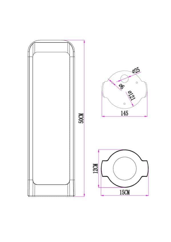 Ландшафтный светильник Arte Lamp SUHAIL A1646PA-1BK — изображение 3