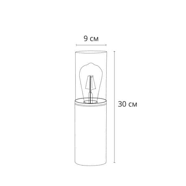 Ландшафтный светильник Arte Lamp WAZN A6218FN-1BK — изображение 2