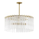 Люстра “Aзра” brass