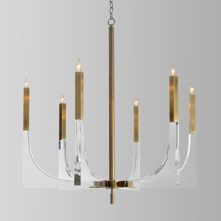 Люстра "Дэйзи" brass