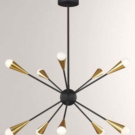 Люстра "Джейкоб" brass black