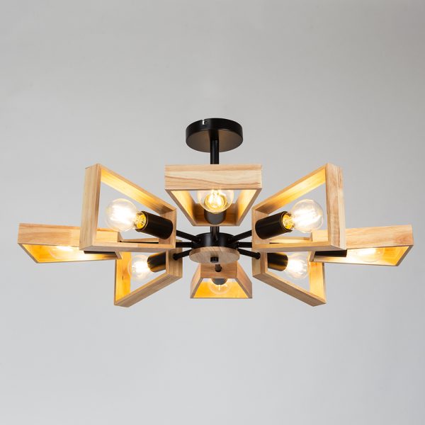 Люстра на штанге Arte Lamp BRUSSELS A8030PL-8BK — изображение 2