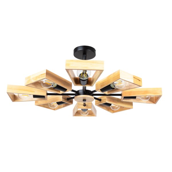 Люстра на штанге Arte Lamp BRUSSELS A8030PL-8BK — изображение 3