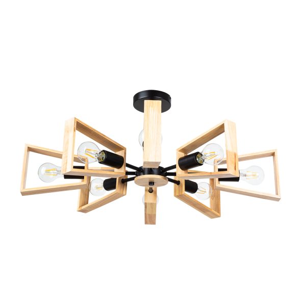 Люстра на штанге Arte Lamp BRUSSELS A8030PL-8BK — изображение 4