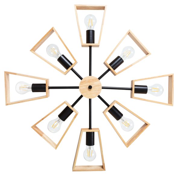 Люстра на штанге Arte Lamp BRUSSELS A8030PL-8BK — изображение 5