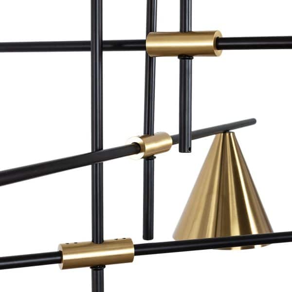 Люстра на штанге Arte Lamp JACOB A7029PL-9BK — изображение 3