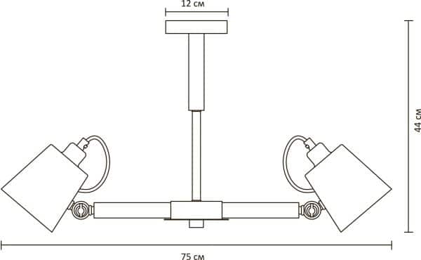 Люстра на штанге Arte Lamp OSCAR A7141PL-5WH — изображение 5
