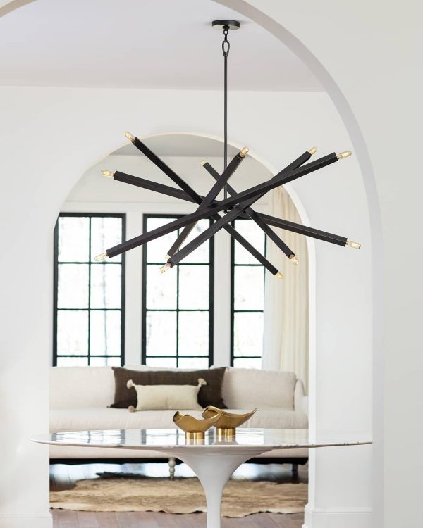 Люстра "Пэрис" black — изображение 5