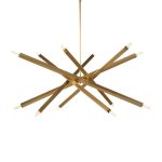 Люстра "Пэрис" латунь