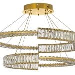 Люстра подвесная Arti Lampadari Carini L 1.5.60+80.101 G