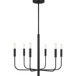 Люстра "Уорвик" black