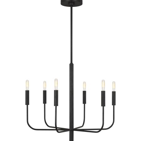 Люстра "Уорвик" black