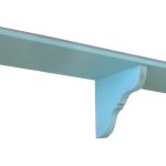 Полка декоративная синяя