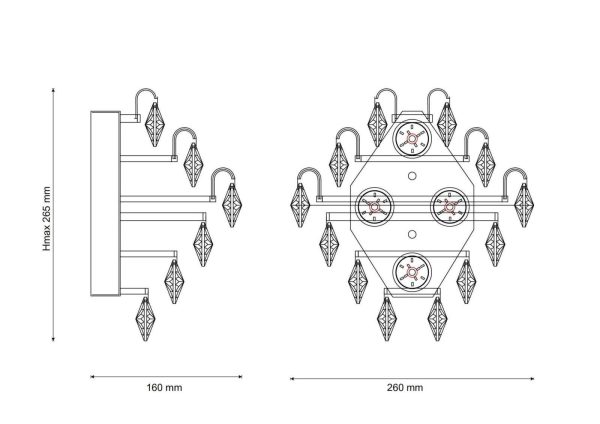 Lucia Tucci Eva W591.4 oro LED — изображение 3