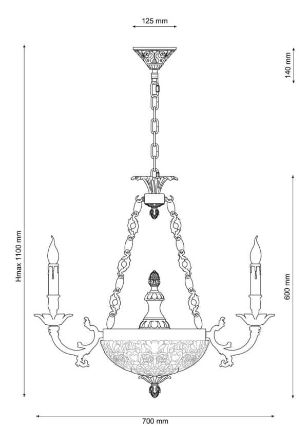 Lucia Tucci FIRENZE 1781.8.2 antique gold — изображение 3