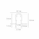 Магнитный шинопровод Arte Lamp EXPERT-ACCESSORIES A580106 — изображение 2