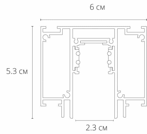 Магнитный шинопровод Arte Lamp LINEA-ACCESSORIES A474233 — изображение 2