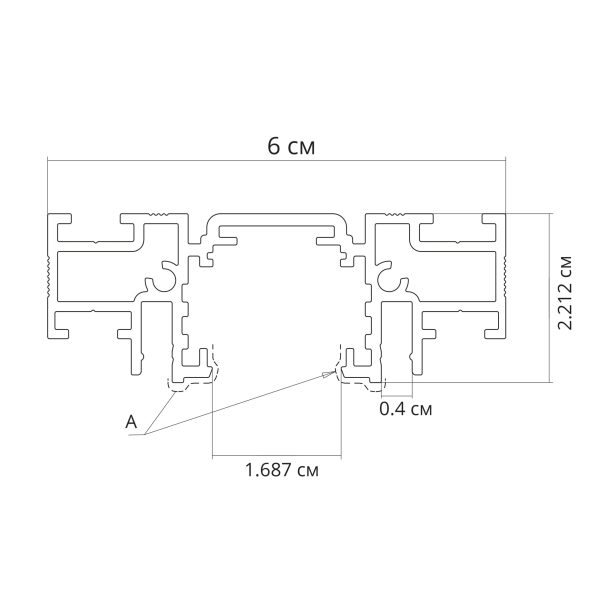 Магнитный шинопровод Arte Lamp OPTIMA-ACCESSORIES A750233 — изображение 2