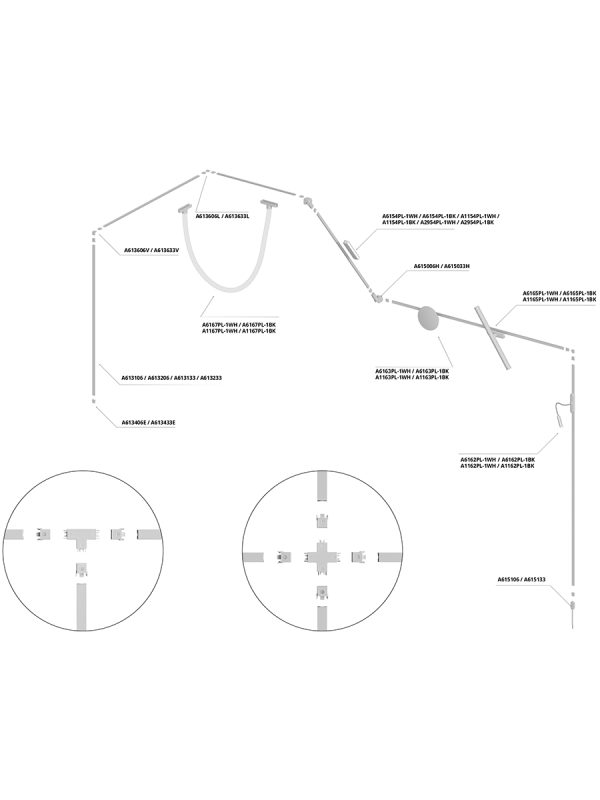 Магнитный шинопровод Arte Lamp RAPID-ACCESSORIES A613233 — изображение 3
