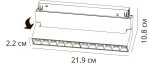 Магнитный трековый светильник Arte Lamp LINEA 0.1-10V A4686PL-1BK — изображение 4