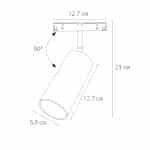 Магнитный трековый светильник Arte Lamp LINEA A4661PL-1SG — изображение 2