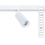 Магнитный трековый светильник Arte Lamp LINEA A4661PL-1WH