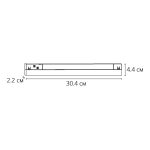 Магнитный трековый светильник Arte Lamp LINEA A4672PL-1BK — изображение 4
