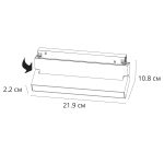 Магнитный трековый светильник Arte Lamp LINEA A4679PL-1WH — изображение 3
