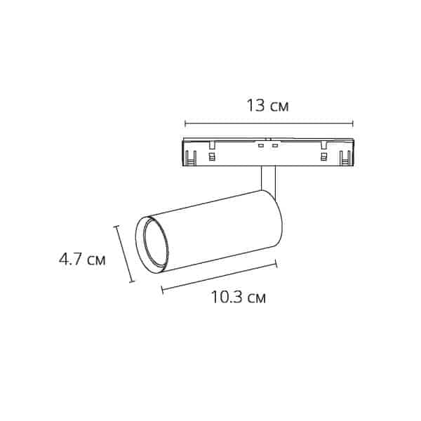Магнитный трековый светильник Arte Lamp OPTIMA A7280PL-1WH — изображение 4