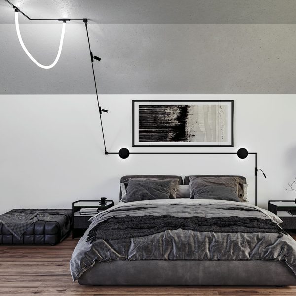 Магнитный трековый светильник Arte Lamp RAPID A1158PL-1BK — изображение 2