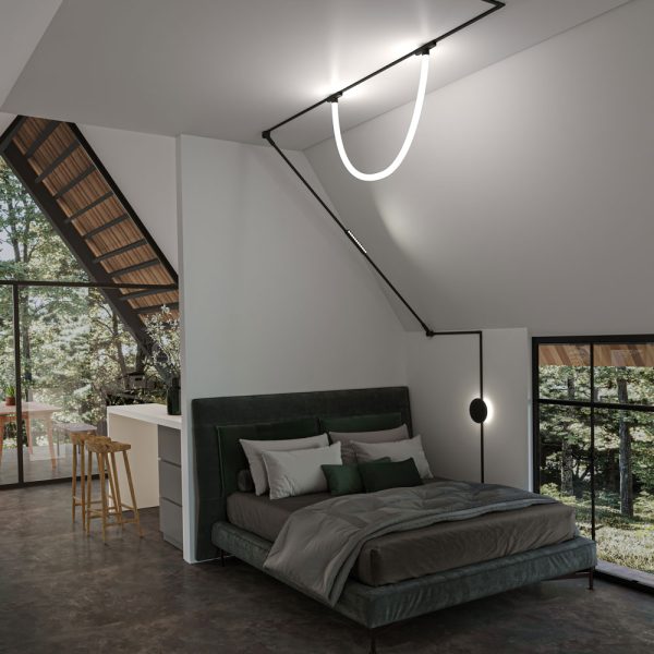 Магнитный трековый светильник Arte Lamp RAPID A6163PL-1BK — изображение 3