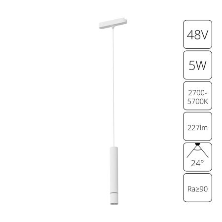 Магнитный трековый светильник Arte Lamp RAPID SMART A2959PL-1WH