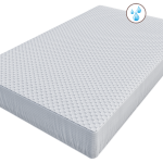 Наматрасник-чехол трикотажный влагонепроницаемый с боковинами 140 см