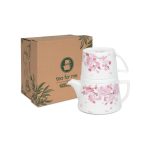 Набор "Чай для меня" - Цветущая вишня чайник заварочный + кружка + подставка