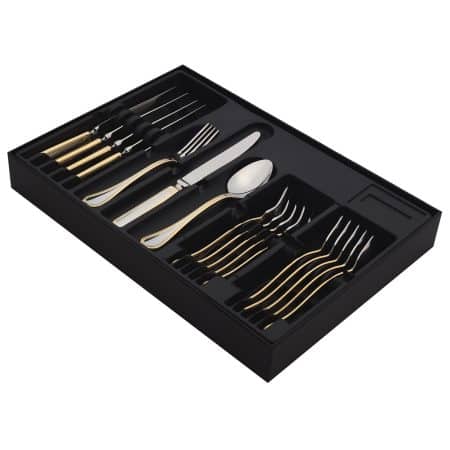 Набор десертных приборов FLORENCE GOLD 18 шт