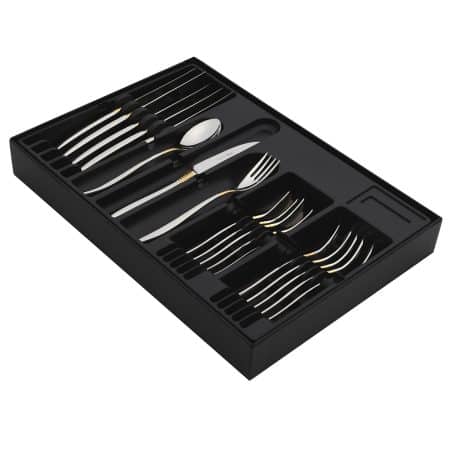 Набор десертных приборов MAMBA Gold 18 шт