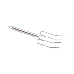 Набор из 2-х сервировочных вилок для мяса MasterClass 24 см