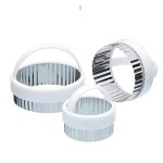 Набор из 3 рифленых формочек для выпечки KC