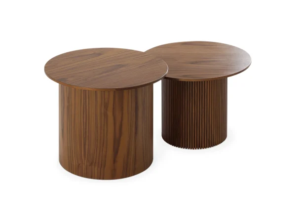 Набор столиков Mono D50, D29/D38 орех — изображение 4