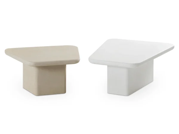 nabor-zhurnalnyh-stolikov-beto-1 Набор журнальных столиков Beto белый, бежевый — изображение 2