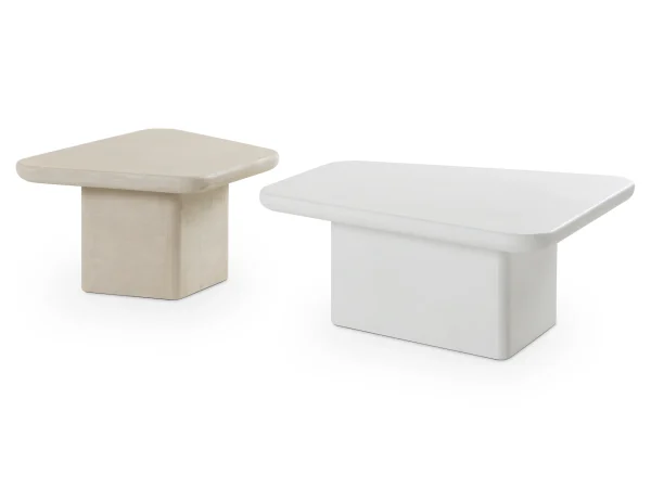 nabor-zhurnalnyh-stolikov-beto-2 Набор журнальных столиков Beto белый, бежевый — изображение 3