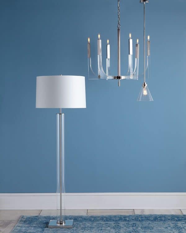 Напольная лампа "Томас" silver — изображение 4