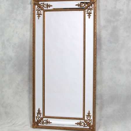 Напольное зеркало "Венето" 14C. Gold/14