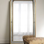 Напольное зеркало "Вустер" gold