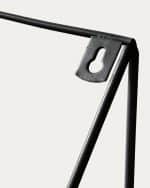 Настенная полка Upp металлическая черная — изображение 4