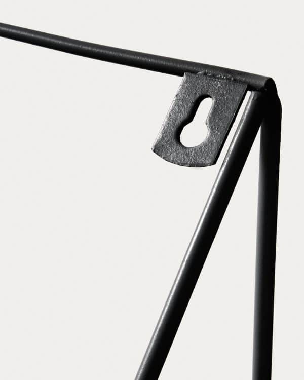 Настенная полка Upp металлическая черная — изображение 4